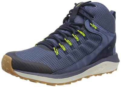 Columbia Trailstorm Mid Waterproof, Botas de senderismo Hombre, Azul (Dark Nocturnal/Fission), 43 EU