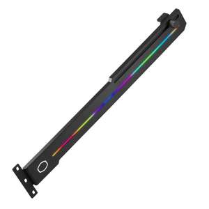 Cooler Master ELV8 GPU Brazo de Soporte de Tarjeta Gráfica Universal con Iluminación ARGB