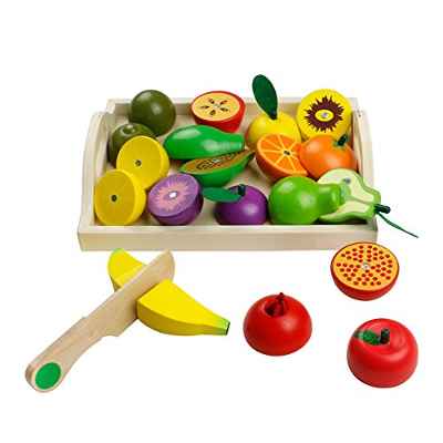 Cortar Frutas Verduras Juguetes Frutas y Verduras Juguete para Cortarcocinas de Juguete Para Niños Juguete de Cocina El Mejor Regalo de Niña