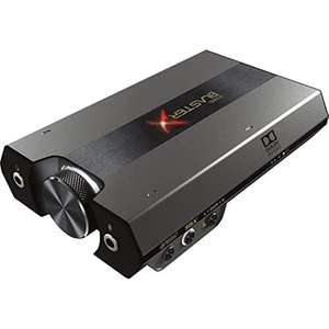 Creative G6 DAC y Tarjeta de Sonido USB Externa 7.1 de HiRes Amplificador de Auriculares Xamp para PS5, PS4, Xbox One, Nintendo Switch y PC
