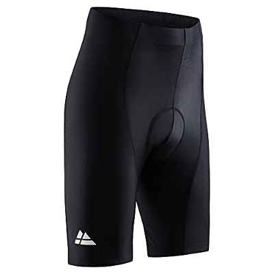 DANISH ENDURANCE Pantalones de Ciclismo para Hombre, 1 Pack (Negro/Negro, XL)