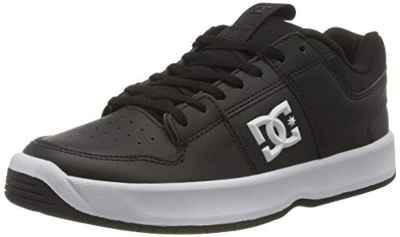 DC Shoes Lynx Zero, Zapatillas Niños, Black/White, 32 EU