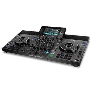 Denon DJ SC LIVE 4 - Controlador DJ autónomo, 4 canales, WiFi, altavoces