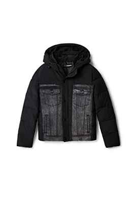 Desigual Black Chaq_Pizza 2000 Negro, 10 Years para Niños