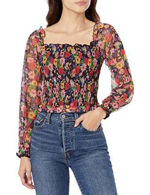 Desigual TS_Ailea Camiseta, Negro, M para Mujer