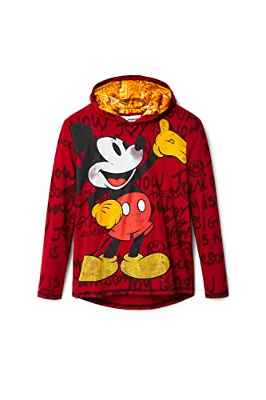 Desigual TS_Fran 3000 Carmín Camiseta, Rojo, 6 años para Niños