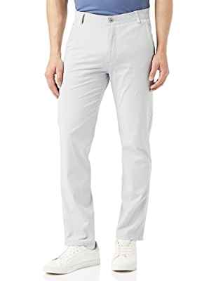 Dockers SMART 360 FLEX ALPHA SLIM - LIGHTWEIGHT Pantalones para Hombre, Gris (De alta gama), 32