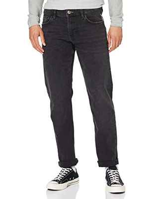 edc by Esprit Essential Black Jeans, 911/Black Dark Wash 4, 33W / 34L para Hombre