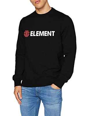Element Blazin-Sudadera para Hombre, Flint Black, M
