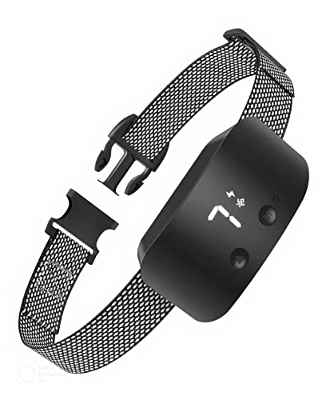 EMIR BEY Collar Antiladridos Recargable con 7 Vibraciones Ajustables de Sensibilidad para Perros Pequeños,Medianos y Grandes - Collar Adiestramento - Sonido de Vibración Modo-E - Resistente al Agua