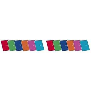 Enri - Pack de 10 blocs de notas espiral con tapa blanda