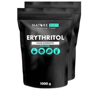 Eritritol 2 x 1000 g Sustituto de azúcar