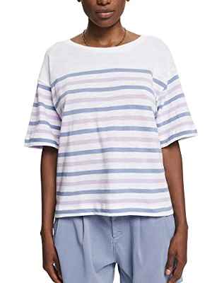 Esprit 042ee1k316 Camiseta, 560/Lila, S para Mujer