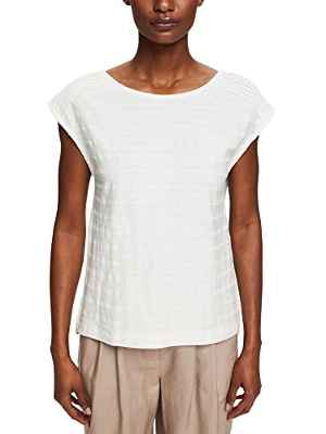 Esprit 052ee1k342 Camiseta, 110/Blanco Roto, M para Mujer