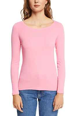 Esprit 102ee1k342 Camiseta, 670/rosa, XL para Mujer