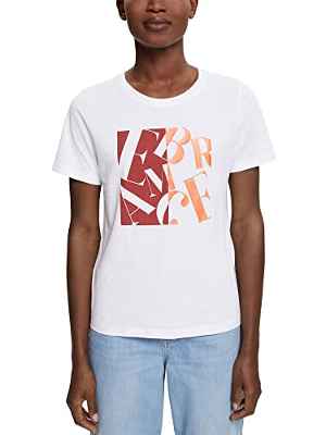 ESPRIT Collection 072eo1k303 Camiseta, 100/color, XL para Mujer