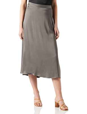 ESPRIT Collection 121EO1D313 Falda, 015/GUNMETAL, 38 para Mujer