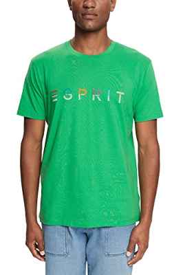 Esprit Hombre 072EE2K301 Camiseta, 310/GREEN, M