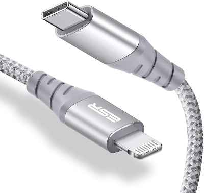 ESR Certified USB C to Lightning 2 MFi Cable