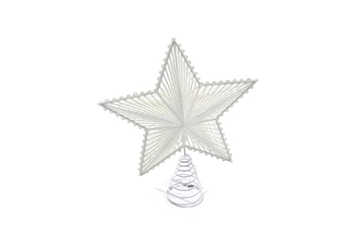 Estrella de árbol Blanca 20 cm