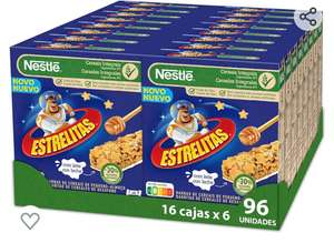 Estrellitas - Barritas Nestlé, 16 Paquetes x 132 g
