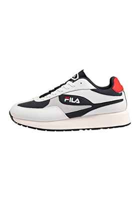 FILA Soulrunner, Sneaker Hombre, White Navy, 45 EU