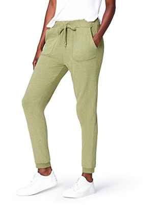 find. Pantalón Jogger con Bolsillos Para Mujer , Verde (Khaki), 38 (Talla del Fabricante: Small)