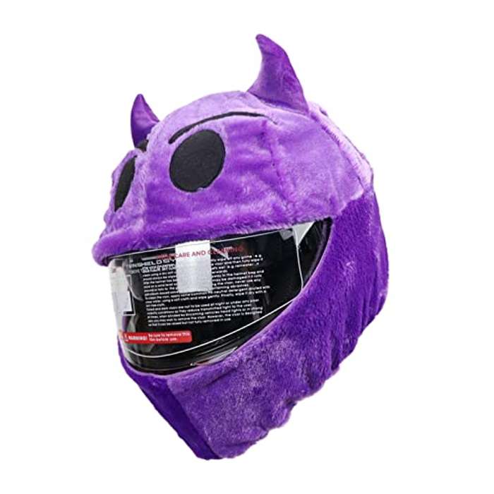 Funda divertida para casco de moto