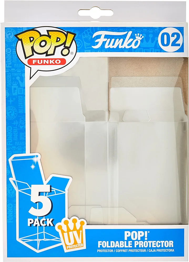 Funko Pop 5 Pack Foldable - Caja Premium Protectors Pop!