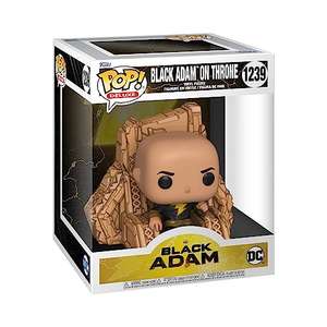 Funko Pop! Deluxe: DC - Black Adam On Throne 1239- Figura de Vinilo