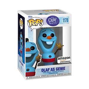 Funko Pop! Disney: Frozen - Olaf As Genie - el Reino del Hielo - Exclusiva Amazon