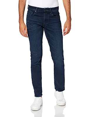 G-Star Raw 3301 Slim Jeans, Azul (Worn In Ultramarine), 30W / 34L para Hombre