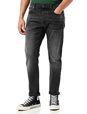 G-STAR RAW 3301 Slim, Jeans, Hombre, Negro (antic charcoal B479-A800), 33W / 32L