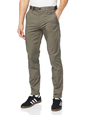 G-STAR RAW Bronson Slim Chino Pantalón, Gris (GS Grey 5126-1260), 30W / 32L para Hombre