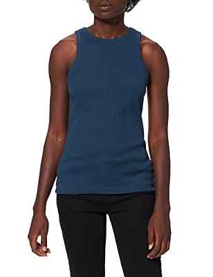 G-STAR RAW Camiseta de Tirantes de ingeniería Interior, Azul (Luna Blue C678-c630), S para Mujer