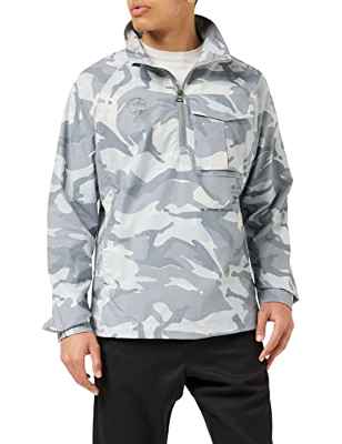 G-Star RAW Half Zip Overshirt, Sobrecamisas para Hombre, Multicolor (cool grey woodland camo D21983-C311-D436), M