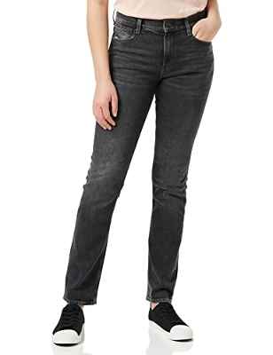 G-STAR RAW Jeans Noxer Straight para Mujer, Gris (vintage basalt C293-B168), 27W / 32L