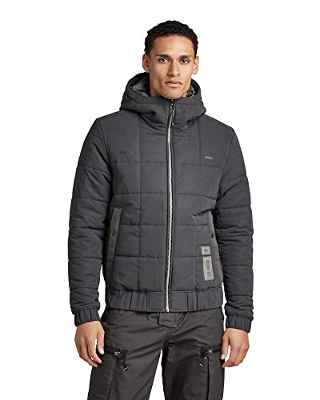 G-STAR RAW Meefic Square-Chaqueta Acolchada, Multicolor Reflective Black C550-d461, M para Hombre