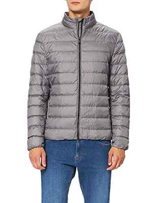 Geox M DERECK Hombre Chaqueta de plumón, Marrón (Pardo), 60