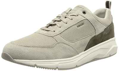 Geox U Radente, Sneakers, para Hombre, Gris (Light Gris), 42 EU