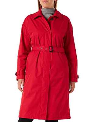 Geox W DELRAY1 Chaqueta, Rojo (Red Signal), 44 para Mujer