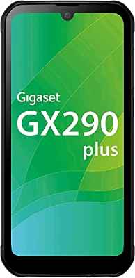 Gigaset GX290 Plus – Outdoor Smartphone Resistente a Polvo y Agua (IP68) - Corning Gorilla Glass 3-6200 mAh, función de Carga rápida - 4 GB de RAM + 64 GB de Memoria - Android 10 - Libre - Negro