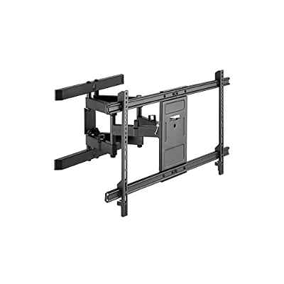 goobay 49746 Soporte de Pared para TV Pro FULLMOTION (XL) 43 a 100 Pulgadas (109-254 cm) Totalmente móvil, Giratorio/inclinable, 60 kg, estándar Vesa, Negro