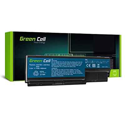 Green Cell® AS07B31 AS07B41 AS07B51 Batería para Acer Aspire 5315 5320 5520 5720 5720Z 5739 5739G 5920 6530 6930 6930G 6935G 7540 7540G 7720 7738G 7740 7740G Ordenador (4400mAh 10.8V)