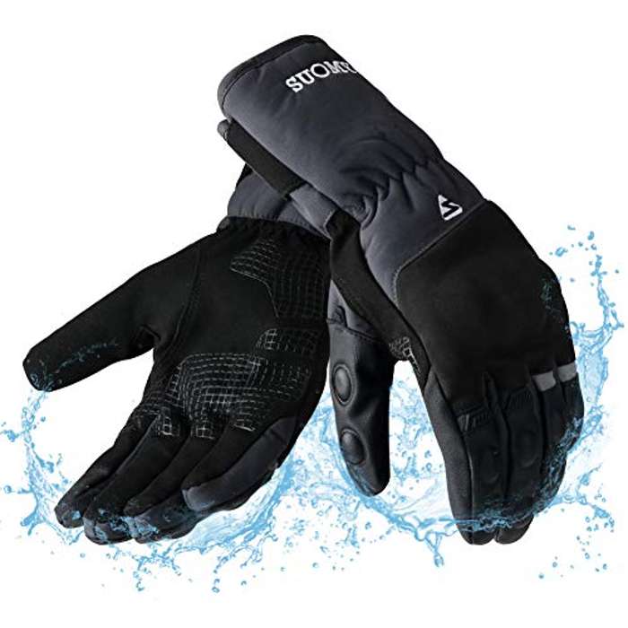 Guantes moto impermeables