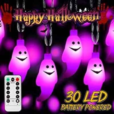  Guirnalda de LEDs Litake para decoración de Halloween 