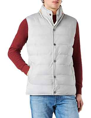 Hackett London Rigby Rev Gilet Chaqueta, 814crudo, M para Hombre