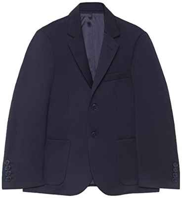 Hackett London Wool Suit Jkt Y, Chaqueta Niños, Azul (595navy), 11 años