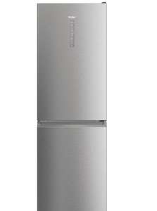 Haier 2D 60 Series 3 HDW3618DNPK - Frigorífico Combi, Funciones Inteligentes, Conexión WIFI 341L, Iluminación LED, Inox