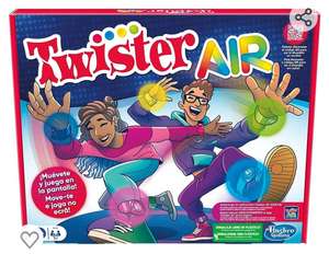 Hasbro Gaming Juego Twister Air - Juego Twister Air con aplicación RA - Se Conecta con Dispositivos Inteligentes